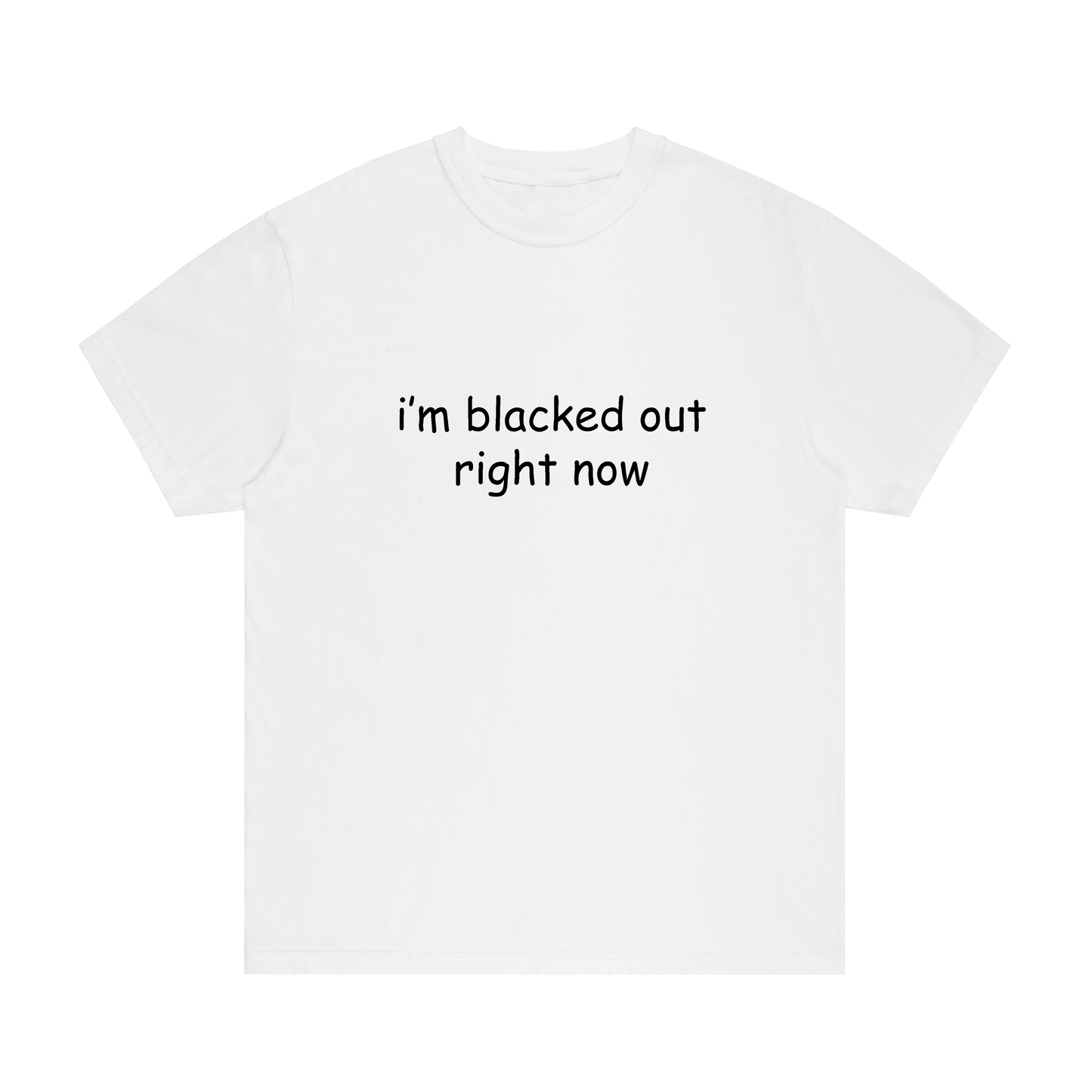 BLACKED OUT (WHITE)