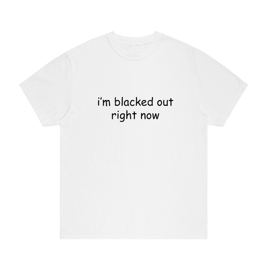 BLACKED OUT (WHITE)